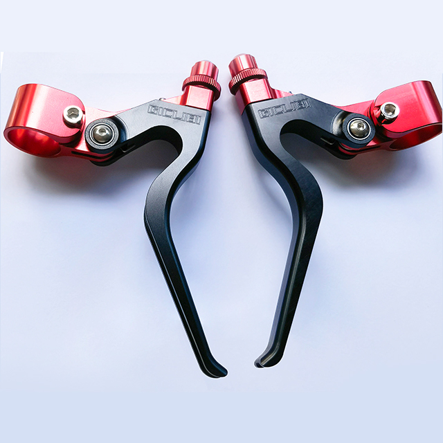 GICLIBI Aluminum Brake Lever Set Long Pull Mixed Color