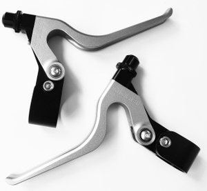 GICLIBI Aluminum Brake Lever Set Long Pull Mixed Color CNC Machining