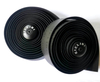 GICLIBI Bicycle Bar Tape, Bike Handlebar Tape, Road Bicycle Handlebar PU Tape, Black Cycling Grip Tape, with Adhesive Backs, Soft Comfortable, Wear Resistant Black